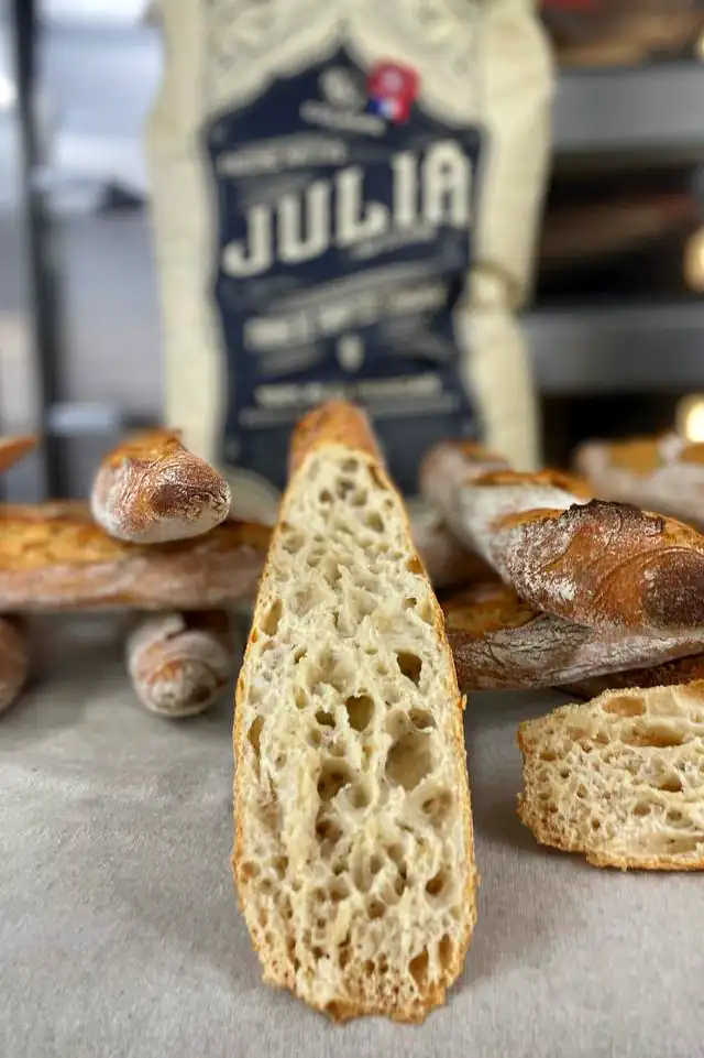Pain Farine Julia - Meule conventionnelle - Moulin de Colagne
